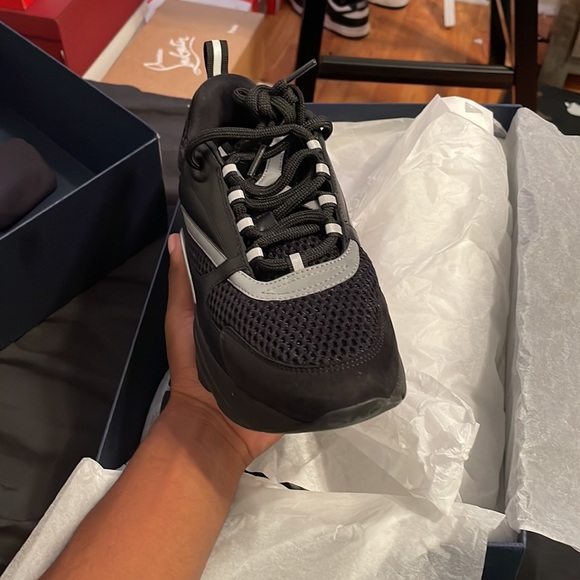 Dior sneaker M-b22 calf mesh all black - Picture 3 of 3